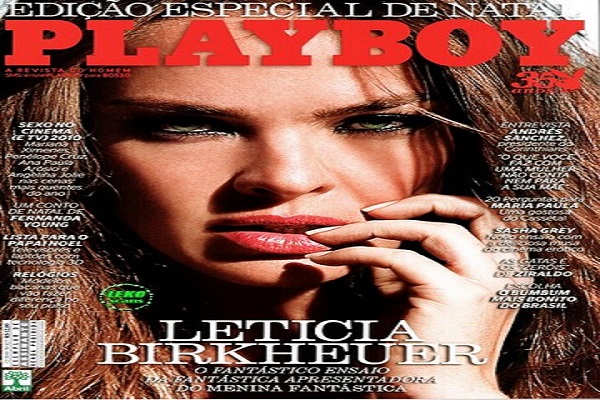 Playboy Dezembro De 2010: Leticia Birkheuer