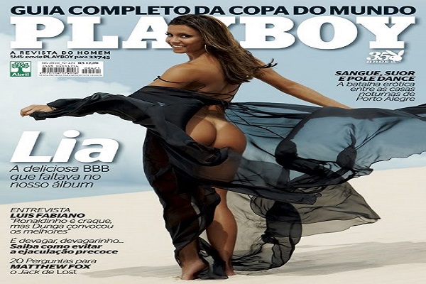 Playboy Junho De 2010: Lia Kehey BBB 10