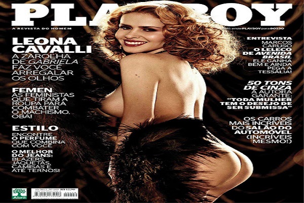 Playboy Outubro De 2012: Leona Cavalli